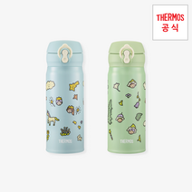 써모스X제로퍼제로 그래픽 원터치 텀블러 400ml, 페어리테일（FT）