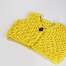 [바보사랑] (DIY)키즈 심플조끼 만들기, 조끼색상선택:진살구핑크