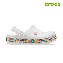 크록스 공식 키즈 CROCBAND GEM BAND CLOG K WT 22SKCL207605