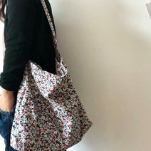 페이즐리 반다나 플라워 에코백 크로스 에코백