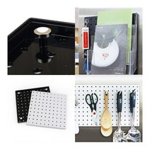 페그보 타공판 자석용 흰색 철판 타공판제작