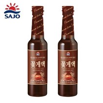 [사조] 프리미엄 꽃게액 550ml, 2개