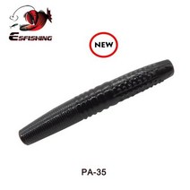 웜 기어 모터 ESFISHING 기교 10pcs 65mm 스틱 미끼 파이크베이스 실리콘 Pesca Isca 인공 낚시, PA35+65mm 10pcs
