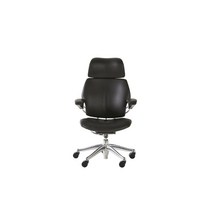 [까사미아] 프리덤 가죽체어 헤드형 (컬러 택1), 차콜