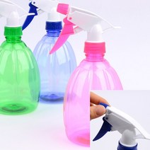 물뿌리개 투명분무기 500ML 스프레이용기 미용실분무기 투명분무기