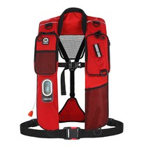 폰터스 자동팽창식 구명조끼 PL-8500 PL-8600 바다낚시 라이프자켓, PL-8600 RED (KC인증)