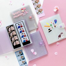 인생네컷앨범 바인더 셀픽스 사진 수납 보관 사진첩 포토북, 03 오로라퍼플