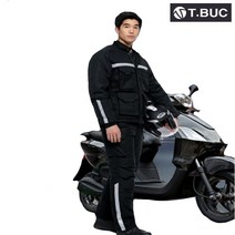 겨울 방수 오토바이 패딩 방한복 TBS-5101 상의 하의 별매 블랙 M~5XL 퀵 배달 배송 우의 우비 남자 티뷰크, 상의 TBS-5101_L