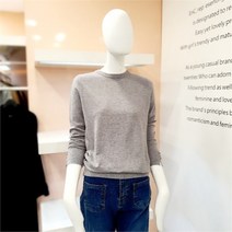 이엔씨 ENC NC09 간절기 라운드 니트티 ENKTLG31207C