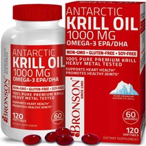 2+1 브론슨 남극 크릴오일 오메가3 1000mg 120젤