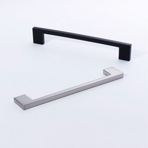 이터널D(192mm) 가구 서랍손잡이 아연 니켈무광/블랙 210x34mm DH-134D, 56.이터널D(DH-134D), 니켈무광, 미니드라이버세트, 1개