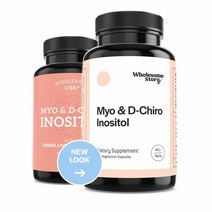 (미국배송) 홀썸스토리 미오&디카이로 이노시톨 비타민B8 360캡슐 Wholesome Story Myo-Inositol & D-Chiro Inositol Blend