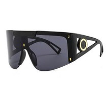 남성용 마스크 고글 선글라스 여성용 패션 원피스 스퀘어 썬 안경 대형 UV400 oculos H146