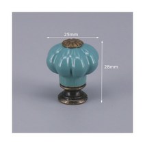도자기 손잡이 엔틱 가죽 황동 특이한 x 빈티지 호박 스타일 세라믹 및 찬장 문 서랍 주방 당김 방을 위한 수공예, Q
