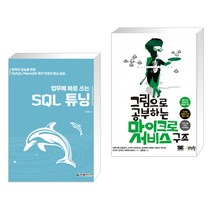 (서점추천) 업무에 바로 쓰는 SQL 튜닝 + 그림으로 공부하는 마이크로서비스 구조 (전2권), 한빛미디어