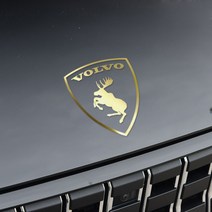 볼보스티커 VOLVO MOOSE 자동차스티커, 레드