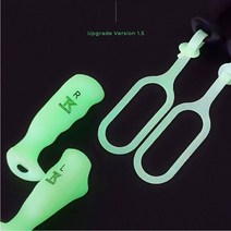 티케이 헬스 자세교정 밸런스그립 런닝 워킹 그립 티케이스윙, 1개, 야광