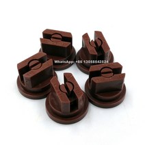 5pcs 110도 팬 모양의 스프레이 팁 붐 살충제 분무기 기계 노즐 식물 보호를 위한 농업 스프레이 노즐 팁, 5개 11005
