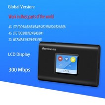Benton cat6 m100 300mbps 4g wifi 라우터 sim 카드 무제한 무선 네트워킹 mifi lte 핸드 휴대용 라우터 핫스팟 잠금 해제, 글로벌 버전