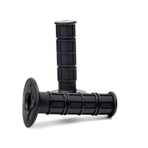 열선 그립 핸들 패드 바이크 오토바이 전기자전거 7/8 quot22mm 범용 CRF YZF KXF SXF SSR SDG BSE 고무 먼지 구덩이 자전거 장비 부품, [09] black