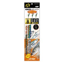 해동조구사 HA-1861 고등어 삼치 레인보우 어피카드 3단 카드채비 낚시채비, 3단 12호