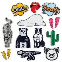 수입 스노우보드 스텀패드 꾸미기 스키장 데칼 미끄럼방지, 분홍번개