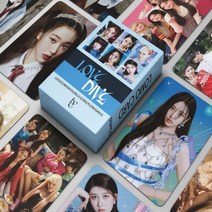 KPOP IVE 일레븐 로모 카드 54 개/세트 포토 앨범 LIZ Kpop 걸스 그룹 Ive 팬 컬렉션 엽서, 4