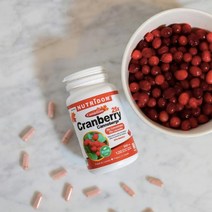 뉴트리돔 크랜베리 캡슐 고함량 25배농축 500mg 120정 / Nutridom Cranberry 25x, 1개