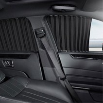 코란도스포츠 차박 모유수유 차량용 암막커텐 야외주차 차량용창문커텐, 블랙, 1열