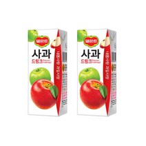 델몬트 드링크 사과주스 190ml 24개입
