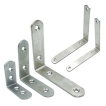 스테인리스 꺾쇠 선반대 까치발 ㄱ자 고급형 녹방지 재질 스텐, 1번] 스텐 기본형 [ 30mm * 30mm ]
