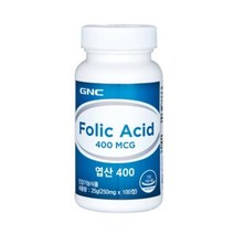 [GNC]엽산400(100정), 100정, 250mg