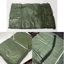 PP마대자루 100장 제방제설용 모래주머니 낙엽푸대 곡물 비료 소금 커피 톤백 침수방지포대