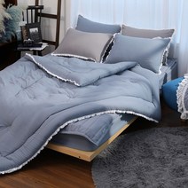류금숙 모던호텔 블라썸 향균실키케어 차렵이불+베개커버+침대패드 세트(SS/Q/K/SK)