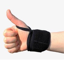 한방탈착 국내산 TFCC AI 네오플랜 손목보호대 지능형 관절 지지대 아대 밴드 척골 게임 산모 골프 통증완화, 1개