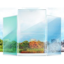 여름 겨울 사계절 필름 자외선 창문필터 브라운 자외선차단필름 썬팅지 유리창단열 보온필름