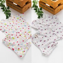 네츄라오가닉 오가닉 코튼 여름 유아 반팔내의 상하