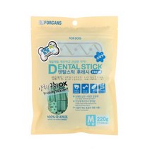 정품 국산 강아지 간식 포켄스 덴탈스틱 후레시 칼슘 큰별220g, 1개