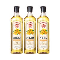 사조 해표 카놀라유 900ml 3개