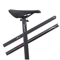 Litepro 카본싯포스트 시트포스트 33.9mm 싯포스트 미니벨로 브롬톤 버디, 검정유광