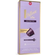 비토리아 리스트레토 네스프레소 호환 커피 캡슐 10개 Vittoria Ristretto Nespresso Compatible Coffee Capsules, 1팩