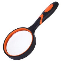 Magnifying Glass Handheld Magnifier 50/65/75/100mm Lens diameter for Antique Jade Jewelry Newspaper, 01 Black_01 50mm