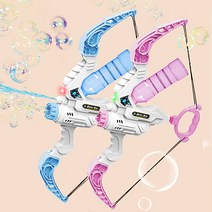 대형 2in1 활물총 전동 비눗방울 화살 버블건 초강력 장거리 파워 물총 레이저 버블비 물놀이 물총싸움, wps041블루