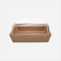 서비스팩용기 SL-P14-3 종이/PET DRP-4 사이즈 용기+뚜껑 50세트 550ml, SL-P14-3(크라프트)