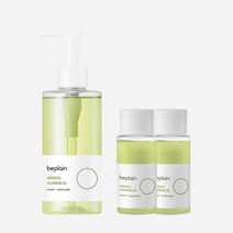 비플레인 녹두 클렌징 오일 200ml (+20mX2개 추가)