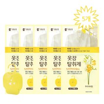 크린스타 옷장탈취제 후리지아향 1매입×5개, 5개, 4g