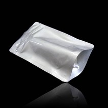 고급 지퍼스탠드 알루미늄봉투 10X17cm 밑3cm 300매 은박지봉투 은박봉투 은색택배봉투 은박비닐봉투 커피봉투 은박봉지 은박지포장지 은박포장봉투