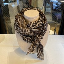 아트리아 SH01 호피무늬스카프 OSHSCFB0004