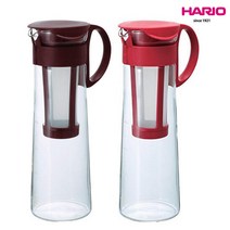 하리오 더치커피메이커 콜드브루 (핸드드립)/내열유리/1000ml, 색상:브라운MCPN-14CBR(1000ML)