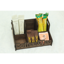 커스텀 티박스 커피 보관함 티백보관함 차보관함 탕비실 커피트레이, 커스텀디자인, 1개